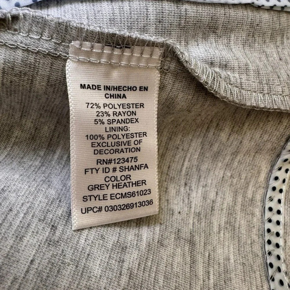 Ellen Tracy Company French Long Sleeve Jacket Gray Size Small Blue - Picture 6 of 7